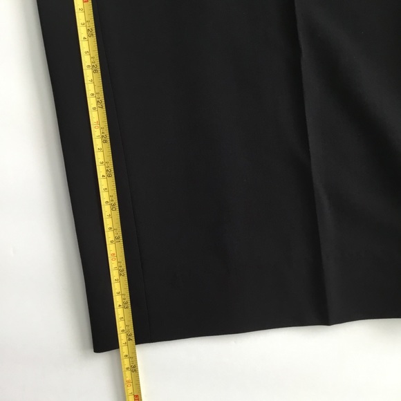 Armani Collezioni Black Slacks Wide Leg Size 14 - Picture 7 of 8